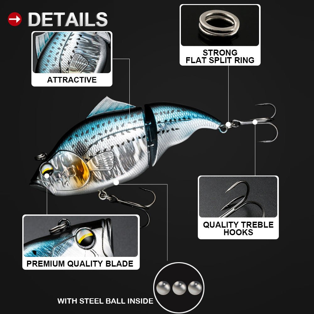 11.5CM 44G Two - Section Bionic Fishing Lure - NZ Tackle
