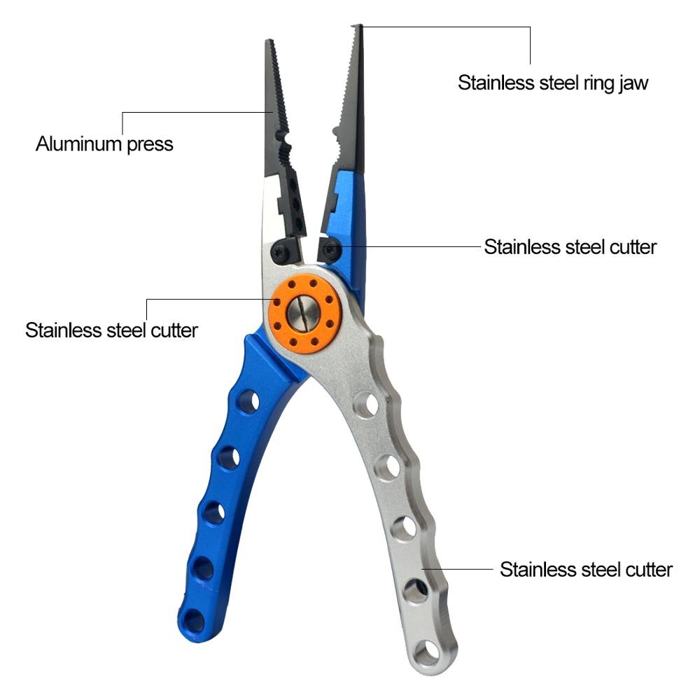 Aluminum Alloy Fishing Pliers from Factory Direct - NZ Tackle