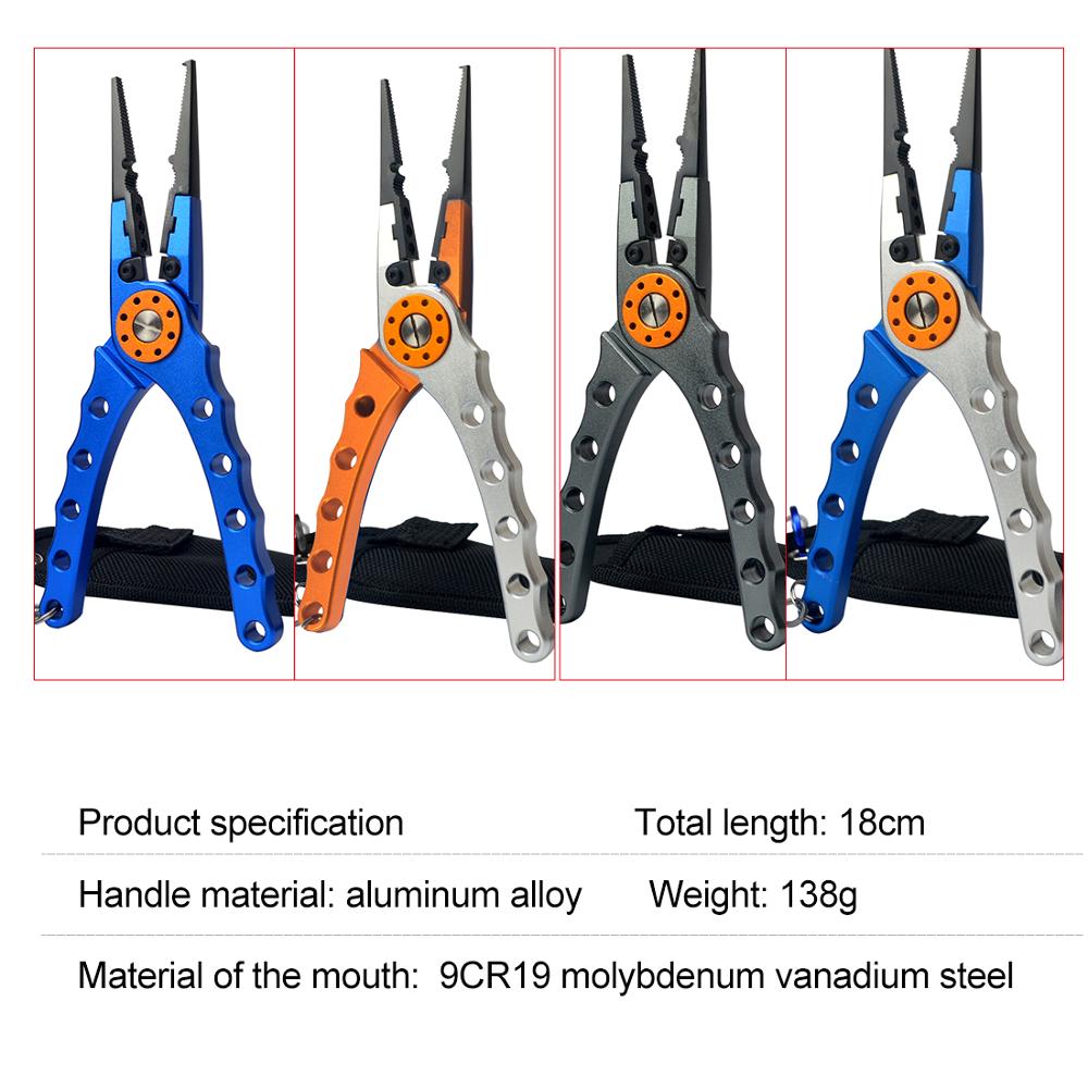Aluminum Alloy Fishing Pliers from Factory Direct - NZ Tackle