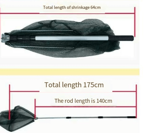 Aluminum Alloy Telescopic Fishing Net with Handle - NZ Tackle