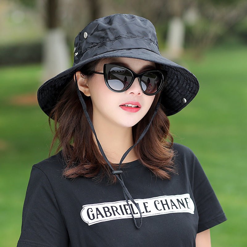 Camouflage Bucket Hat for Sun Protection and Fishing - NZ Tackle