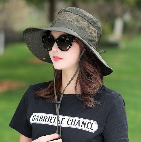 Camouflage Bucket Hat for Sun Protection and Fishing - NZ Tackle