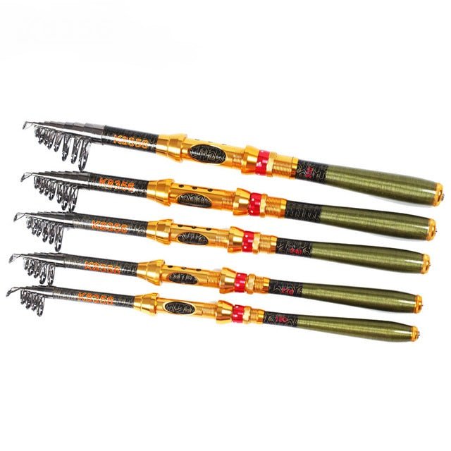 Carbon Telescopic Fishing Rod - NZ Tackle