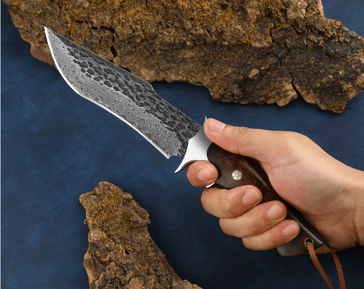 Damascus Steel Hand Forged Knife - NZ Tackle