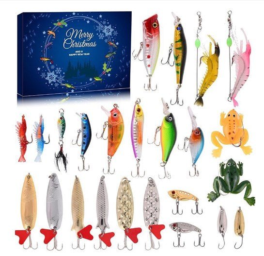 Fishing Lure Advent Calendar 2024 (One Set) - NZ Tackle