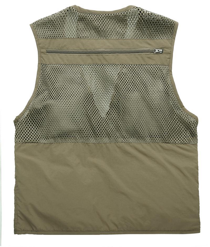 GUDAOJIPU Quick - Dry Mesh Fishing Photography Vest - NZ Tackle