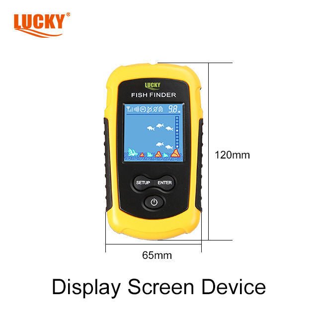 LUCKY FF1108C - W Color Screen Wireless Fish Finder - NZ Tackle