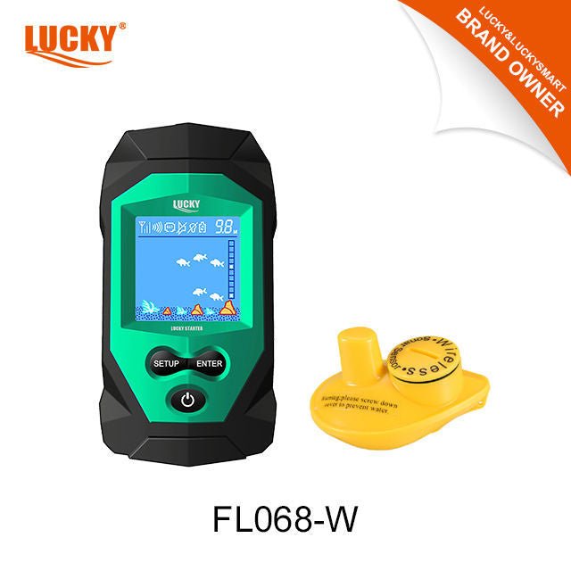 LUCKY FL068 - W Color Screen Wireless Fish Finder - NZ Tackle