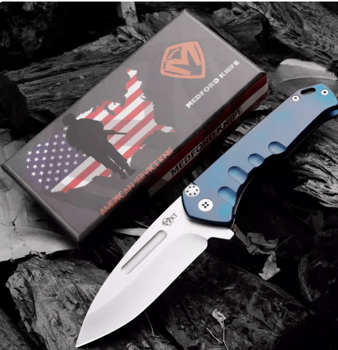 Medford D2 Steel Outdoor Folding Knife (Single Piece) - NZ Tackle