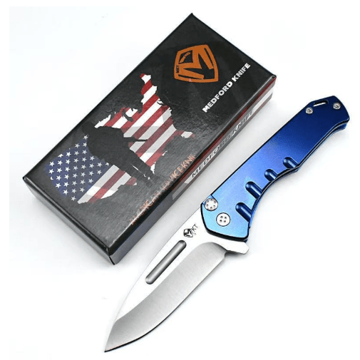 Medford D2 Steel Outdoor Folding Knife (Single Piece) - NZ Tackle