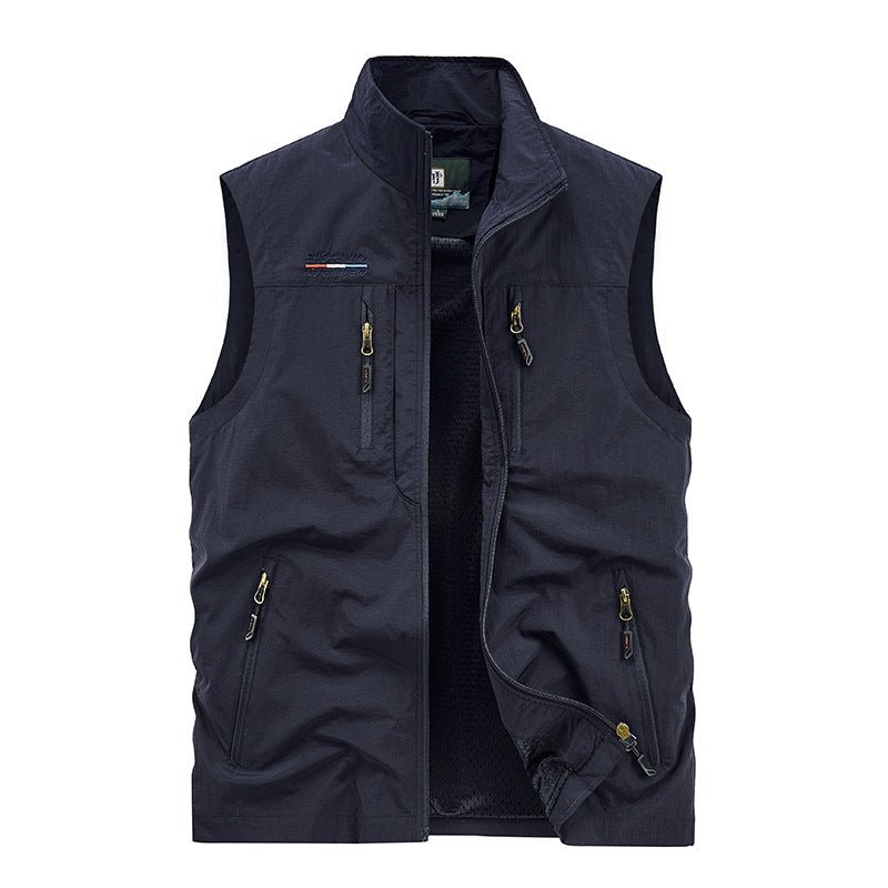 Men's Polyester Cotton Fishing Workwear Wind Vest - NZ Tackle
