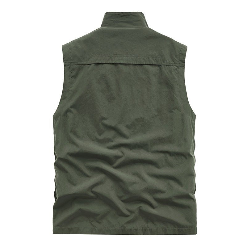 Men's Polyester Cotton Fishing Workwear Wind Vest - NZ Tackle