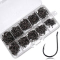 Outdoor Fishing Gear - Ise Fishing Hooks with Box (500 pcs) - NZ Tackle