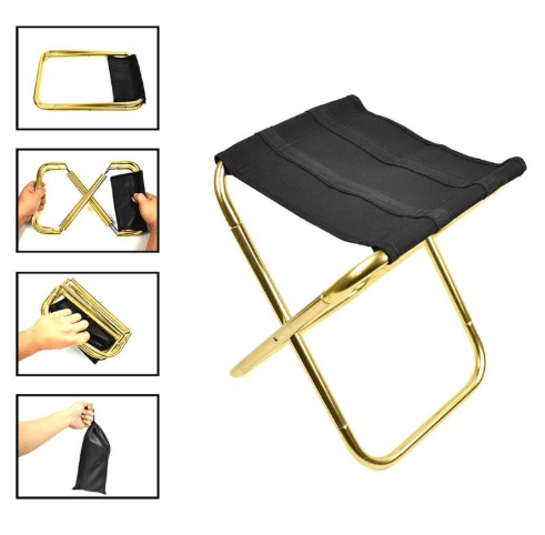 Outdoor Folding Chair - 7075 Aluminum Fishing Stool - NZ Tackle