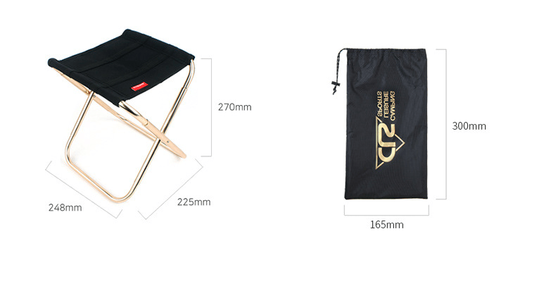 Outdoor Folding Chair - 7075 Aluminum Fishing Stool - NZ Tackle