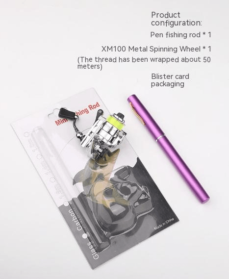 Pen Fishing Rod With Mini Metal Spinning Reel - NZ Tackle