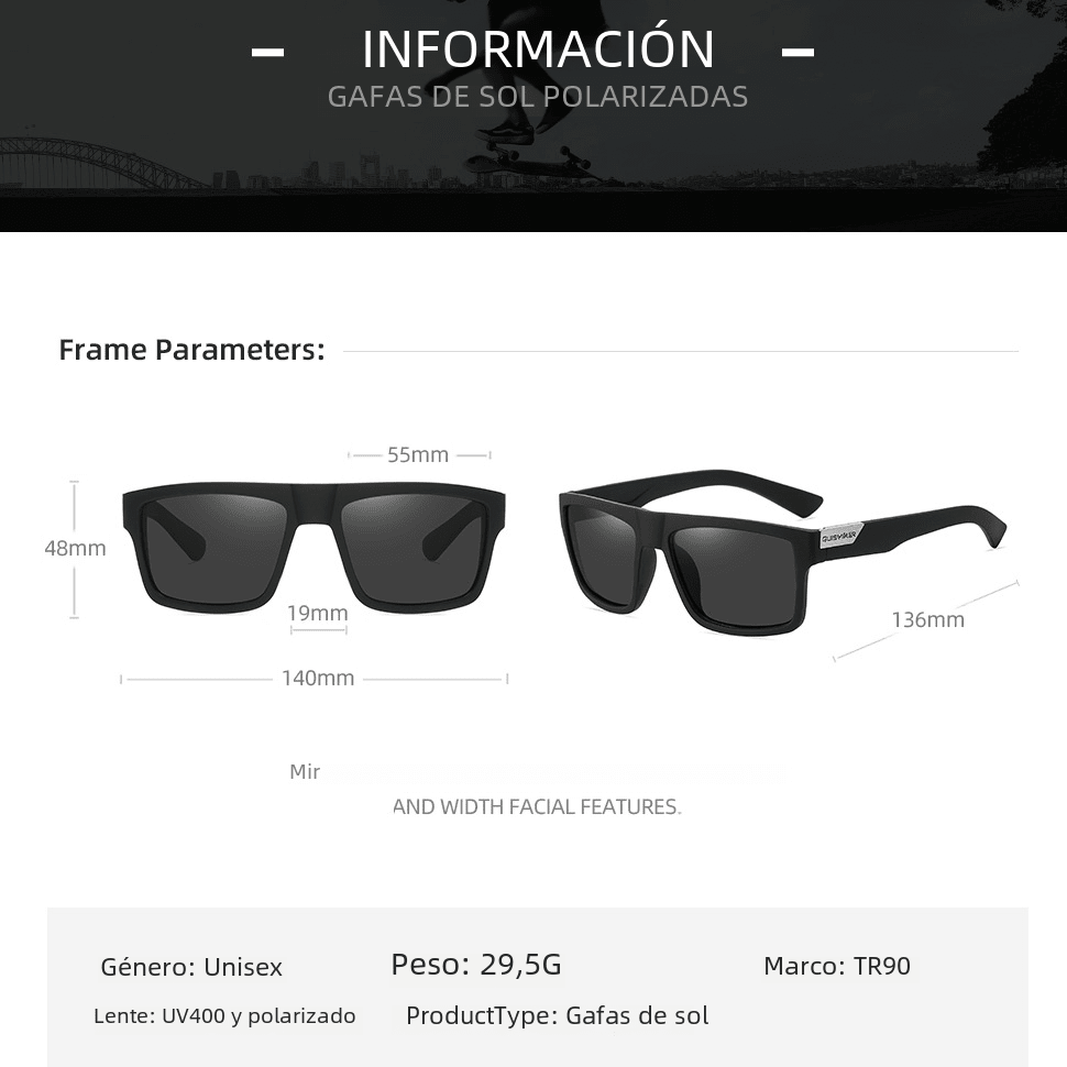 QSV Polarized Sunglasses UV400 - NZ Tackle