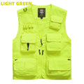 Quick - Drying Multi - Pocket Men's Fishing Waistcoat - NZ Tackle