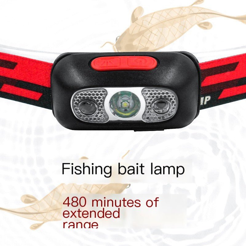 Rechargeable Waterproof Fishing Headlamp Light - NZ Tackle