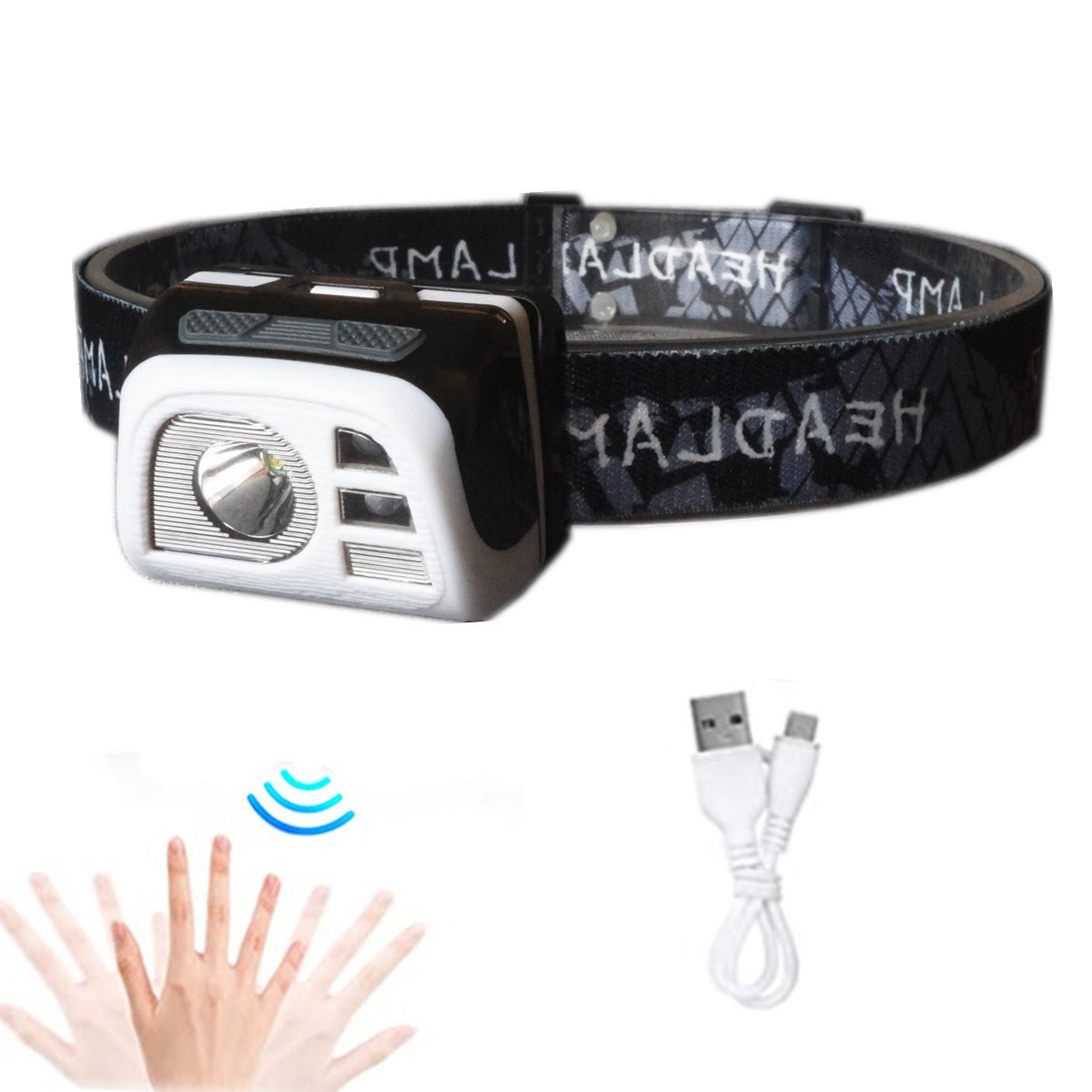 USB Rechargeable 5W LED Headlamp for Fishing - NZ Tackle