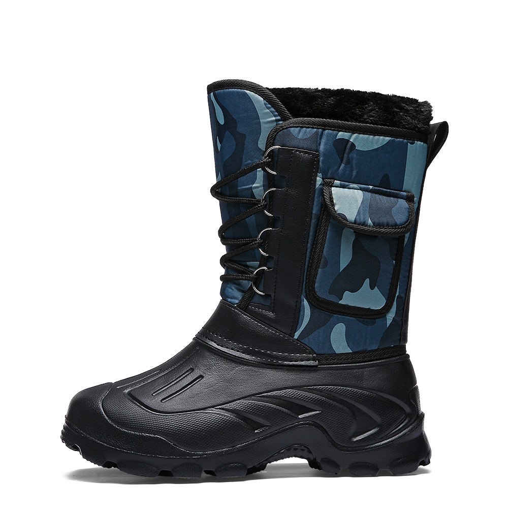 Warm Camouflage Fishing Boots - NZ Tackle