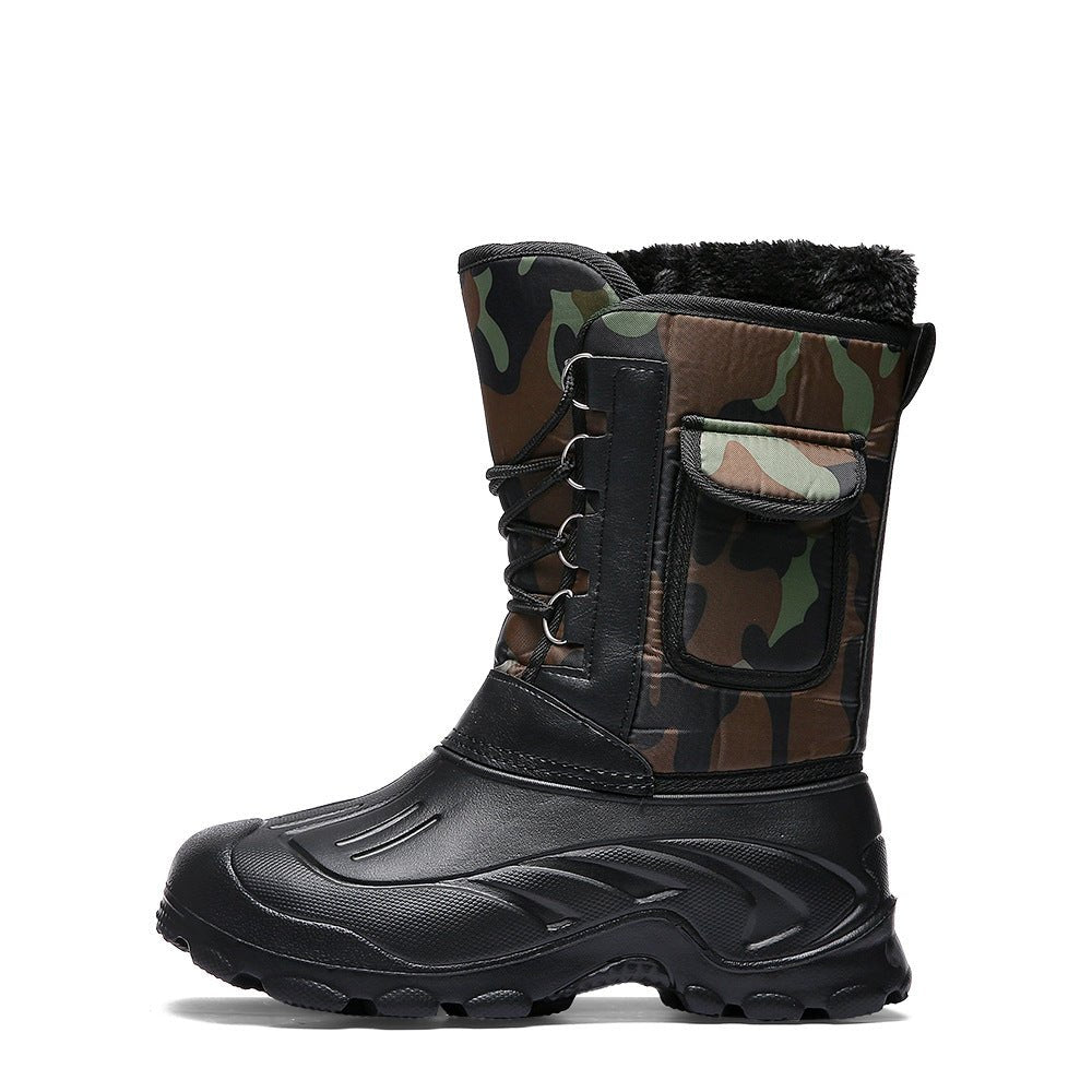 Warm Camouflage Fishing Boots - NZ Tackle